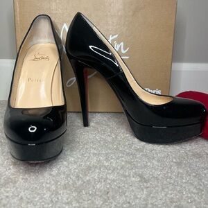 Christian Louboutin Bianca 140 Patent Calf Shoes